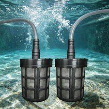 2Pcs Stainless Steel Household Hose Filters for Car Wash, Garden Irrigation