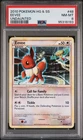 2010 Pokemon Heartgold & Soulsilver Eevee #48/90 Undaunted PSA 8