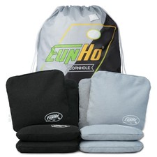Professional Cornhole Bags Set of 8 Dual Sided Slick and Stick  Regulation
