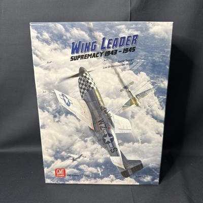 GMT Games Wing Leader Supremacy 1943-1945 Board Game volume II  Unpunched
