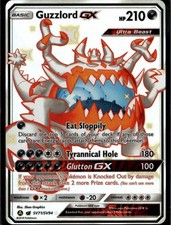 Guzzlord GX Shiny Holo Rare Hidden Fates: Shiny Vault SV71/SV94 Darkness Pokemon on eBay