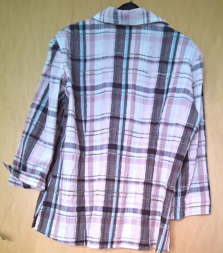 Damen Bluse, mehrfabig, Gr.42 mit durchgendem Reißverchluß - Bild 2 von 2