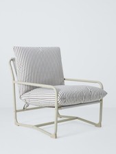 John Lewis Marcy Sling Single All-Weather Garden Chair - Greige [Scratched]