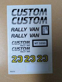 LEGO Model Team Set: Custom Rally Van (5550) Complete in Box!