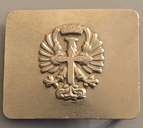Vintage Spanish Fascist Franco Belt Buckle Uniform Civil War Military Post WW2