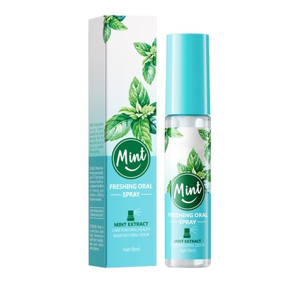 18ml Freshing Oral Spray Mouth Freshen Spray Long-Lasting Fresh Breath Portable