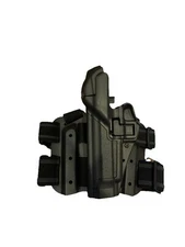 Left Hand - Blackhawk Drop Leg Holster Serpa Beretta M92/96 9MM C1370 M9 Black.