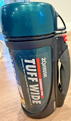 Zojirushi Tuff Wide Stainless Steel Vacuum Insulated Bottle with Handle thermos