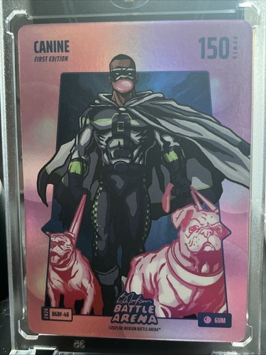 Bo Jackson Battle Arena- Gum Battlefoil Canine Battlefoil Kenneth Walker MVP SP
