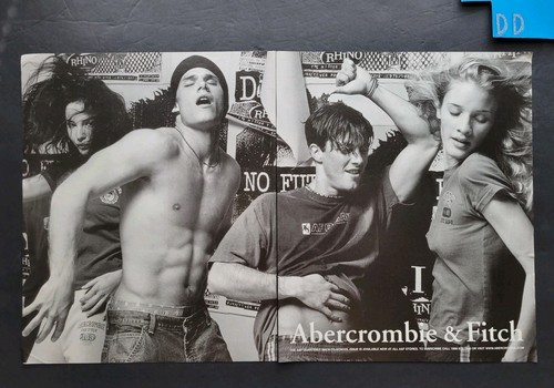 Abercrombie & Fitch Promo 2 Page Print Advertisement 2000