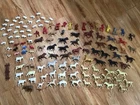 Vintage Lot 125+ Marx Cowboys Indians Horses Cavalry Fort Apache Farm Animals