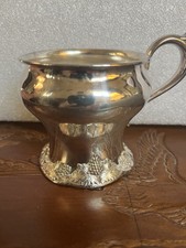 Antique Forbes Silver Co. Quadruple  # 87 -Silver Plated Cup Berry Based -Ornate