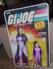 SUPER 7 REACTION GI JOE PYTHONA COBRA-LA EMISSARY 3 3/4" FIGURE