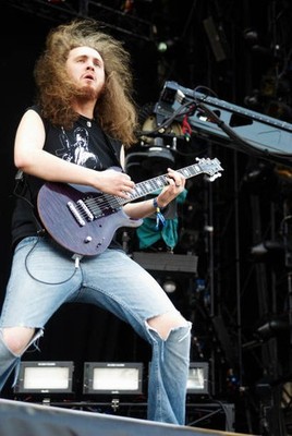 Killswitch Engage Joel Stroetzel Performing Live Onstage Old Music Photo