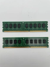 Lot of 2 Actica 4GB DDR3-1600 RAM ACT4GHR72P8H1600H – For Parts or Repair
