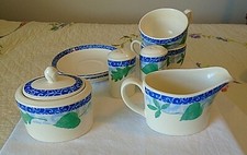 Johnson Brothers Windfall Cups Saucers Salt Pepper Shakers Creamer Sugar NWT 