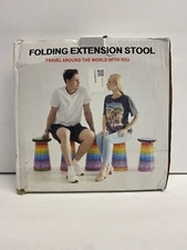 Folding Extension Stool • Travel Around The World With You