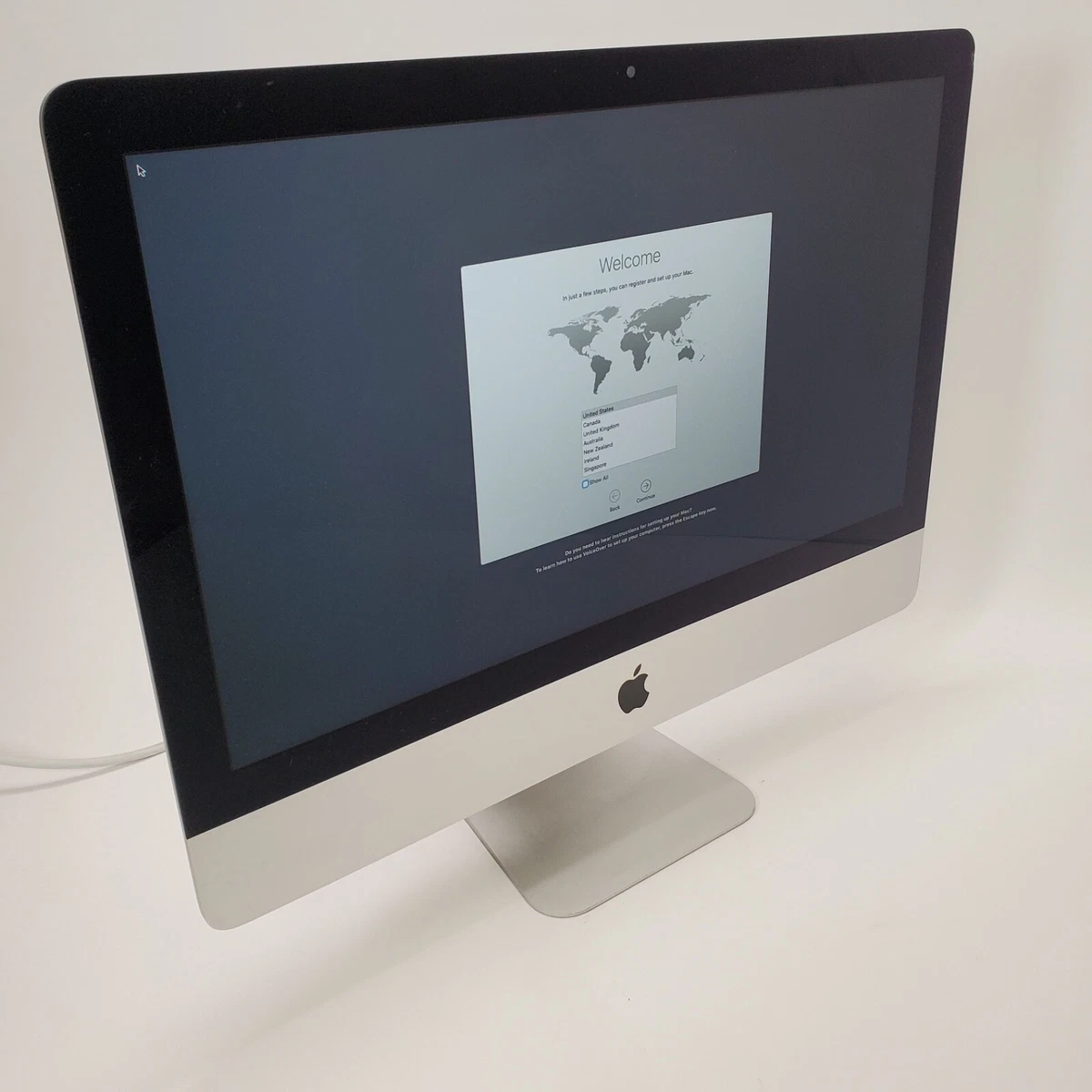 Apple iMac Mac OS X 10.11, El Capitan 2015 Apple Desktops & All-In
