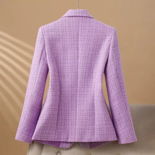Womens Fall Winter Slim Casual Career Elegant Workwear Suits Blazer Jacket Coats - Foto 5 di 12
