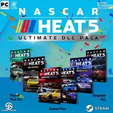 NASCAR Heat 5 - Ultimate DLC Bundle Steam  Key PC Region Free (No DISC) (ww)