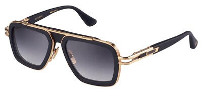 DITA LXN-EVO DTS403-A-01 MATTE BLACK GOLD GRAY GRADIENT SUNGLASSES