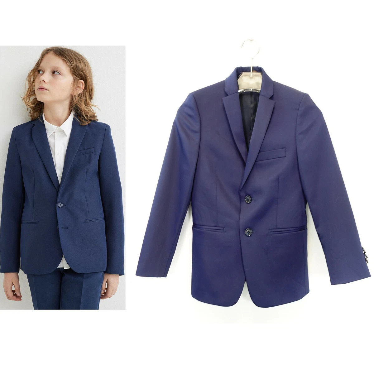 Blue michael kors suit deals