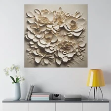 Golden life - Matte Canvas, Stretched, 0.75"