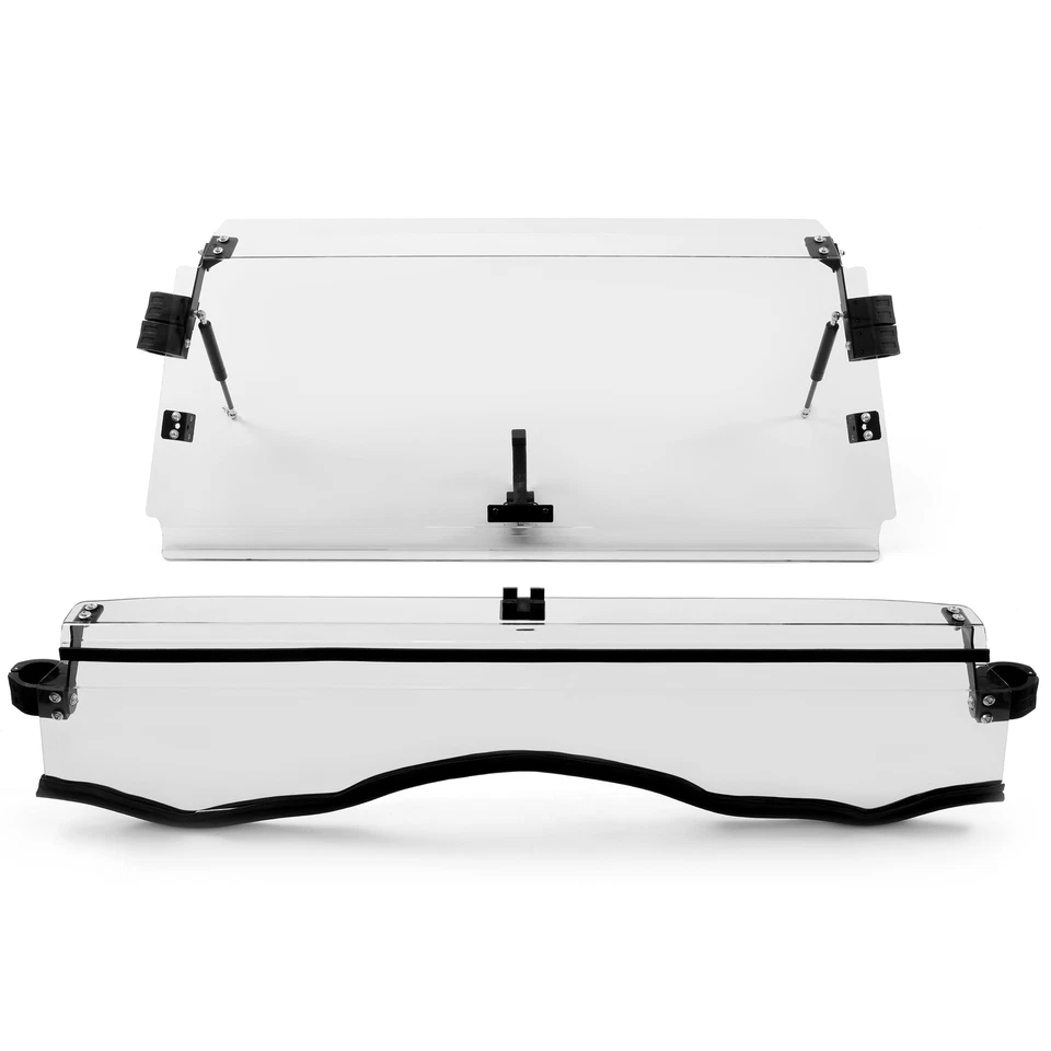 New Flip Windshield For 11-20 Can-Am Commander 800 / 1000/MAX Scratch Resistant - Image 2 of 4