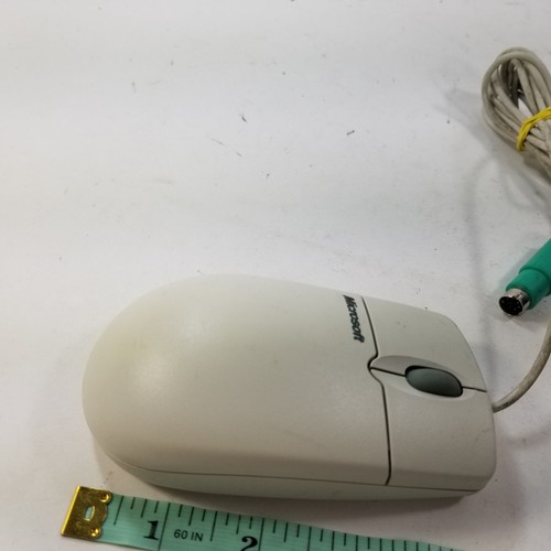 Vintage Microsoft Intellimouse 1.2A Mechanical Ball Wheel Mouse - Picture 11 of 12