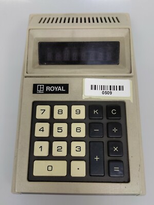 0509 Taschenrechner Litton ROYAL RC 800