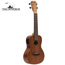 Islander by Kanile'a MC-4 EQ Concert Ukulele with Active Pickup Satin Finish
