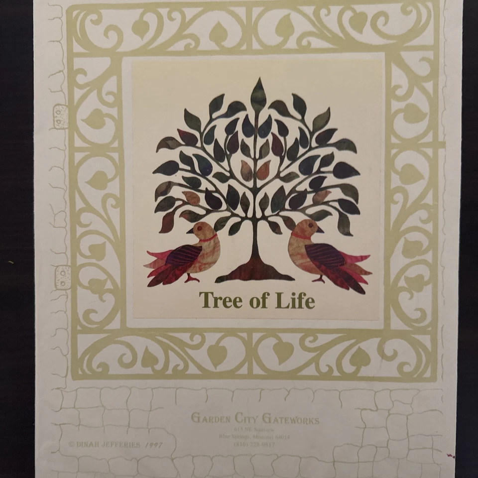 11x Vintage Dinah Jeffries 1997 Garden City Gateworks Appliqué Patterns. - Image 4 of 4