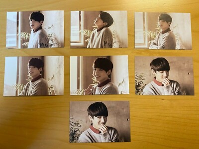 BTS Jungkook 2nd Pattern Zip Code Official 22920 Photocard Set