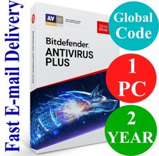 Bitdefender Antivirus Plus 1 PC / 2 Year US  CA
