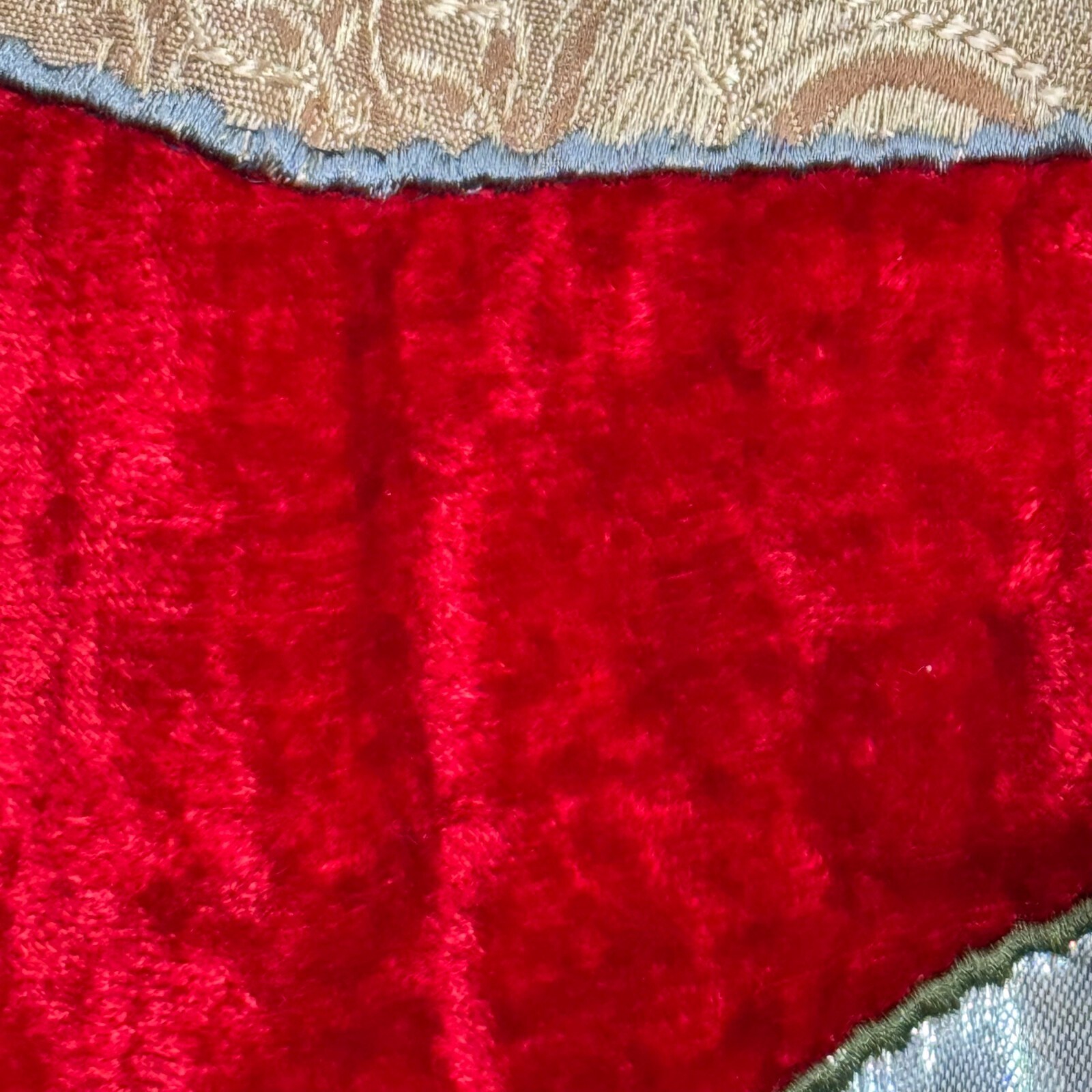 Vintage Allure Patchwork Blazer Jacket Size M Bla… - image 5