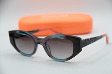 NEW WOOW SUPER BOLD 2 COL 0210 TEAL GREY GRADIENT SUNGLASSES W/CASE 52-21