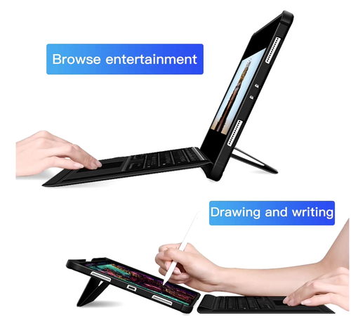 For iPad Pro 11 2nd Generation 2020 Backlit Touched Keyboard Stand Case Cover - 第 9/9 張圖片