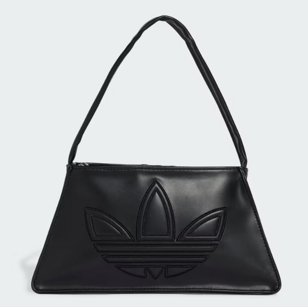 【ADIDAS】Polyurethane Outline Trefoil Shopper Bag ☆ adidas Polyurethane Outline Trefoil Shoulder Bag Women's