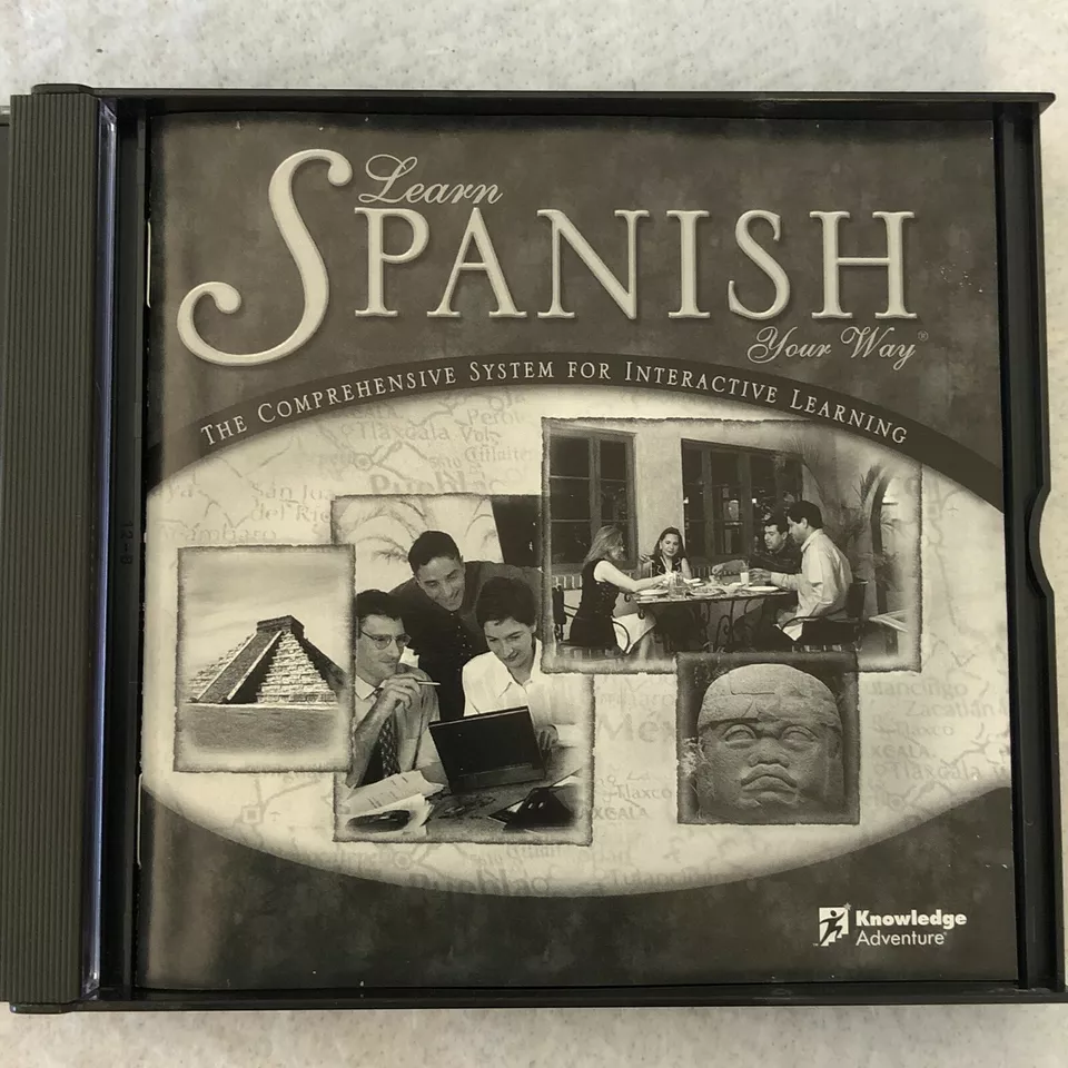 Learn Spanish Your Way Audio 3 CD Set Windows 2000/98/95 Speaking Vocabulary - Image 3 of 4