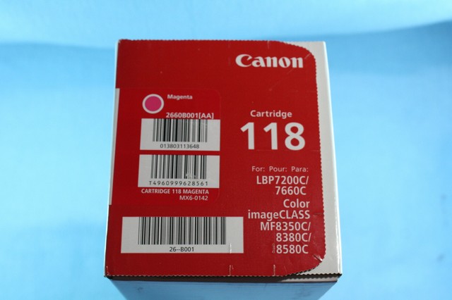 Canon 118 magenta toner 2660b001AA (013803113648)