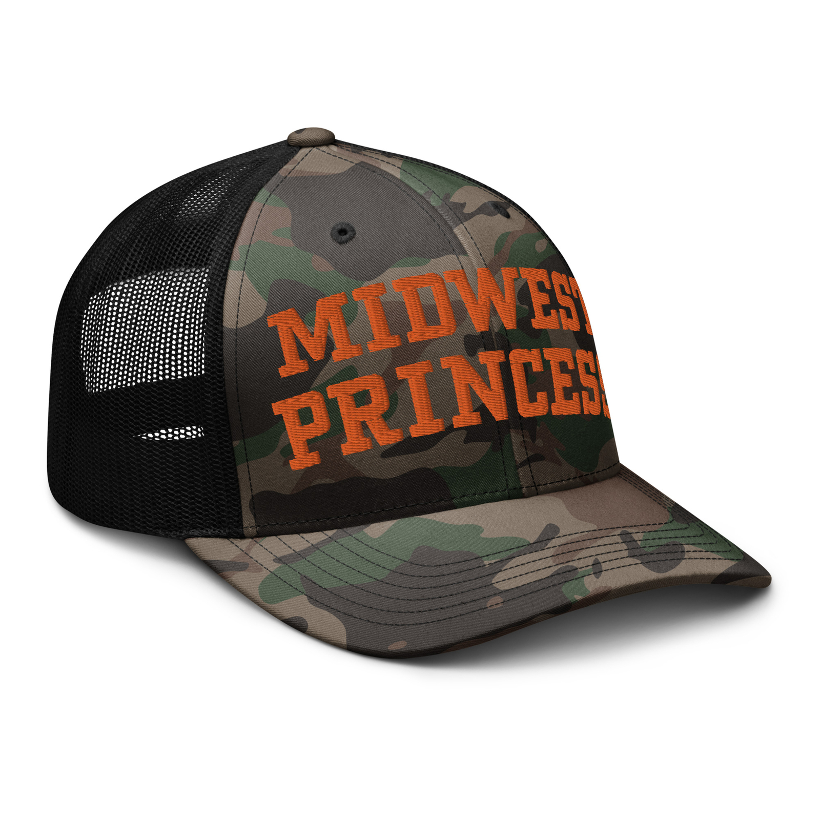 MidWest Princess Camouflage Trucker Hat