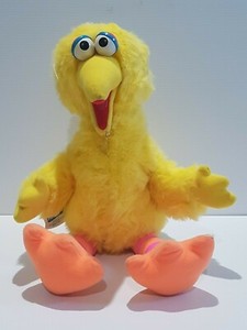 vintage big bird stuffed animal