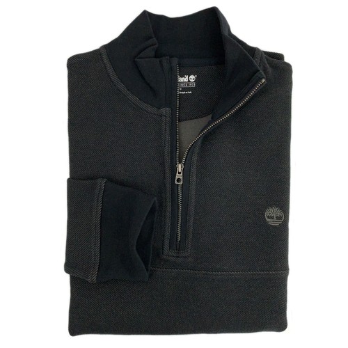 Camisa para hombre Timberland de manga larga cuarto con cremallera A1MOR - Imagen 3 de 10