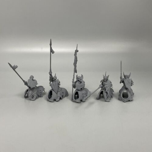 BLACK KNIGHT RIDERS LEGIONS OF NAGASH UNDEAD WARHAMMER AGE OF SIGMAR DEATHRATTLE - Picture 1 of 4