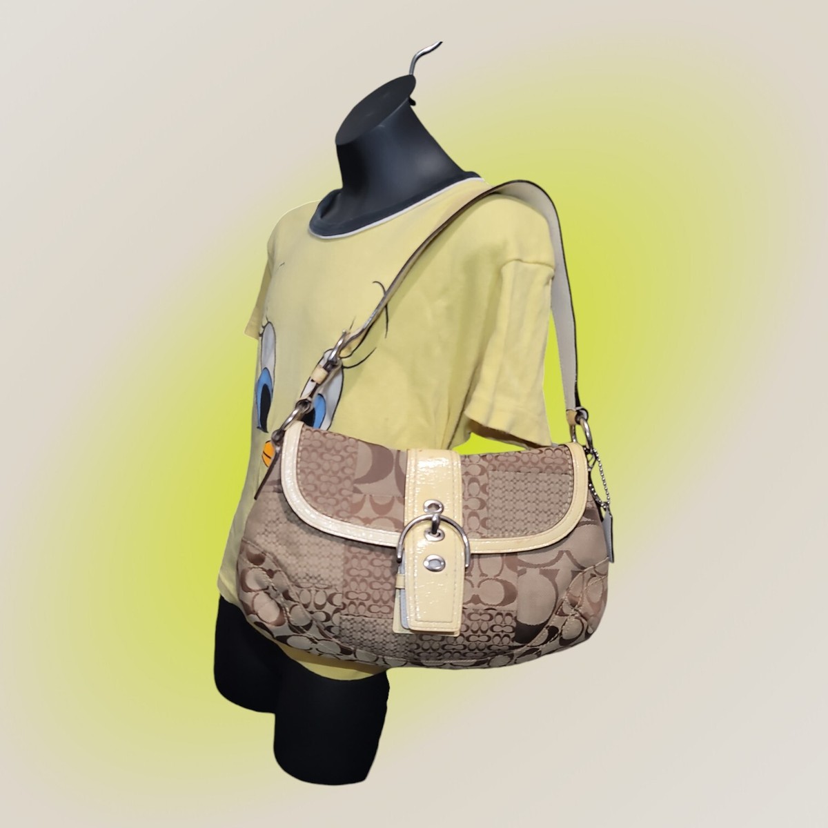 COACH Y2K 07' Soho Patchwork Buckle Shoulder Bag | eBay COACH Y2K 07' Soho Patchwork Buckle Shoulder Bag | eBay