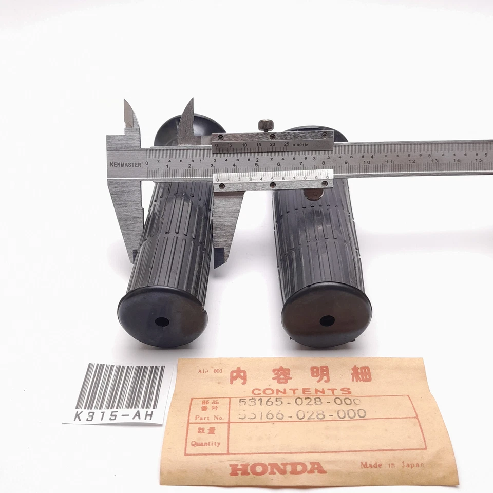 Honda S90 CS90 S65 CB100 CB125S CA160 CA175 CD125 CD175 HandGrip Grip NOS #5 - Image 3 of 4