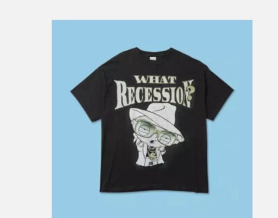 Vintage 2000s Stewie Family Guy What Recession retro style T shirt