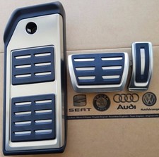 original Audi Q8 Pedale SQ8 Pedalset Pedalkappen Fußstütze pedal pads caps RSQ8