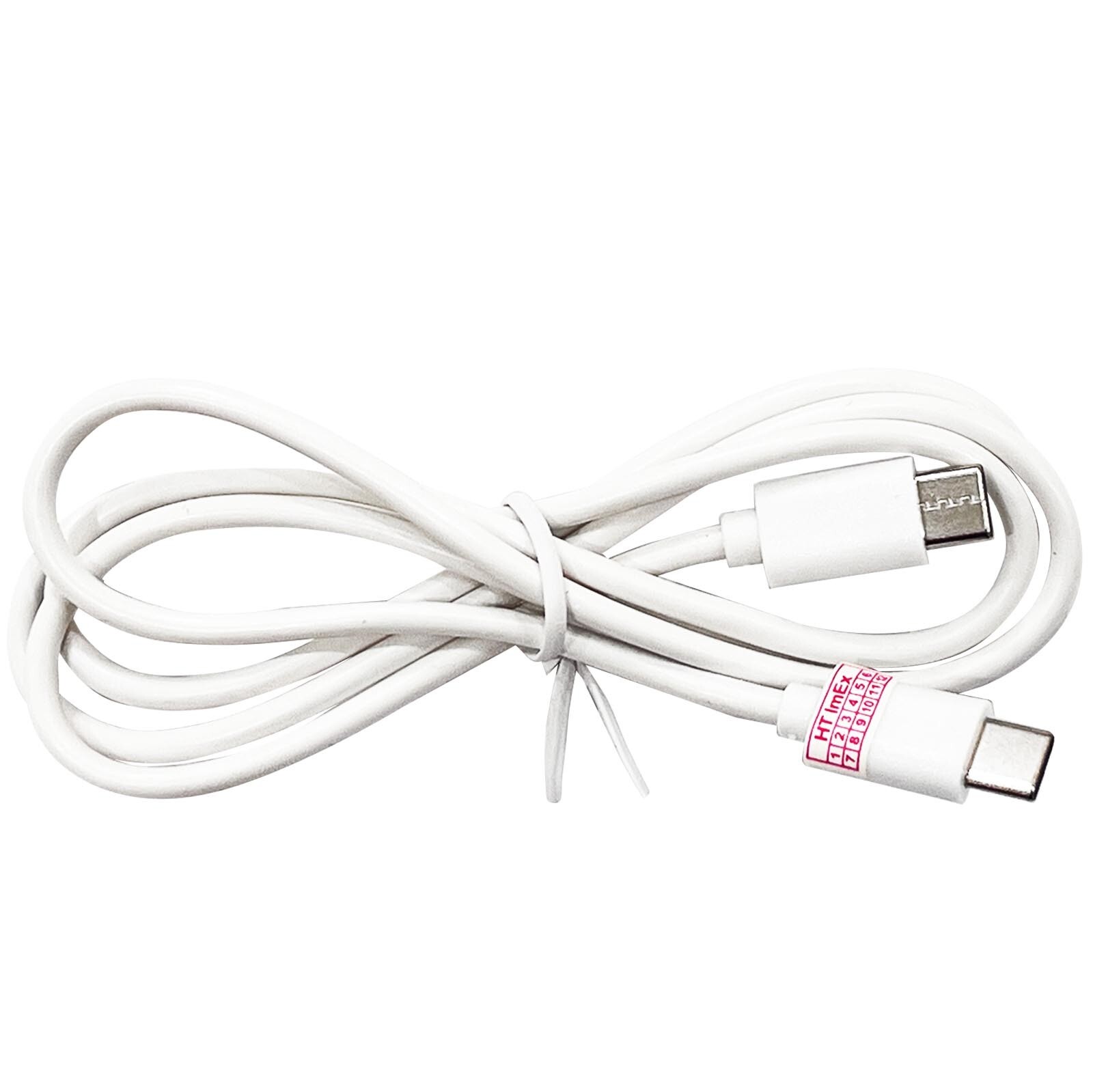 USB C Kabel Anschluss Ladekabel Weiß für HYPERX HX-KB7RDX-US ALLOY Tastatur