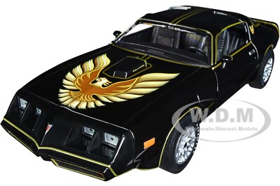 1979 PONTIAC FIREBIRD T/A BLACK ''ROCKY II'' MOVIE 1/24 DIECAST GREENLIGHT 84171